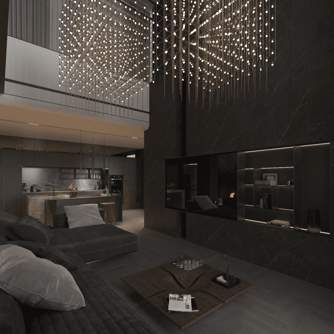 Modern interior design project showcase